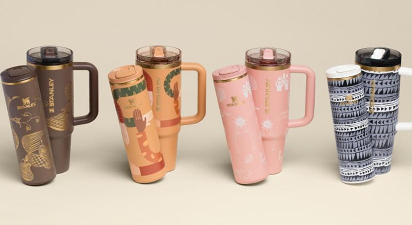 美國爆紅保溫瓶Stanley推4新色！每款圖案大有來頭 翻蓋即飲絕對防漏