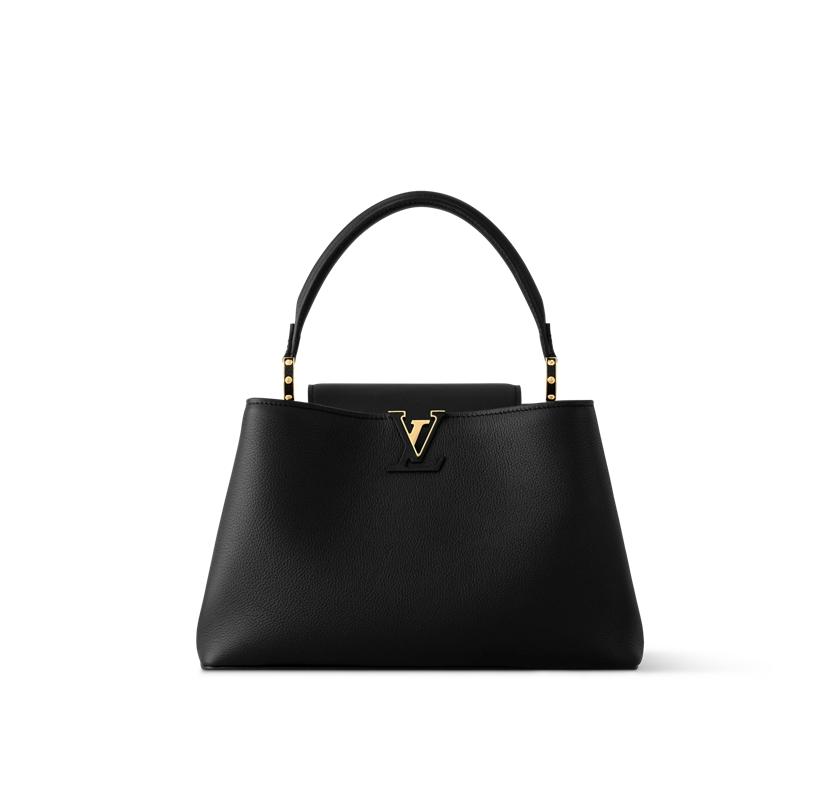 Capucines MM Souple手袋，259,000元。（Louis Vuitton提供）