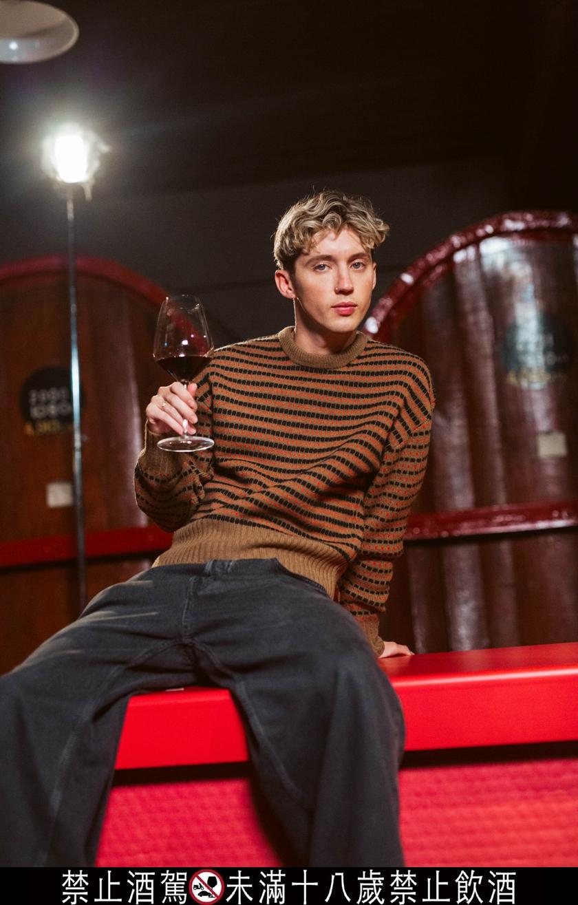 澳洲創作歌手Troye Sivan與澳洲酒莊Penfolds奔富合作，推出創意版本。（Penfolds提供）