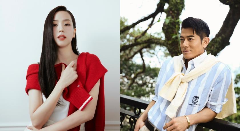 Jisoo加入TOMMY HILFIGER星光陣容一年多，如今迎來天王級新同事郭富城。