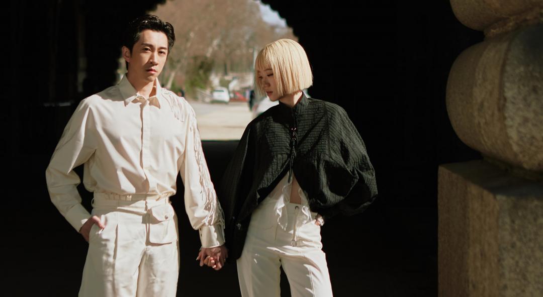 陳漢典、Lulu新婚不久，濃情蜜意藏都藏不住。