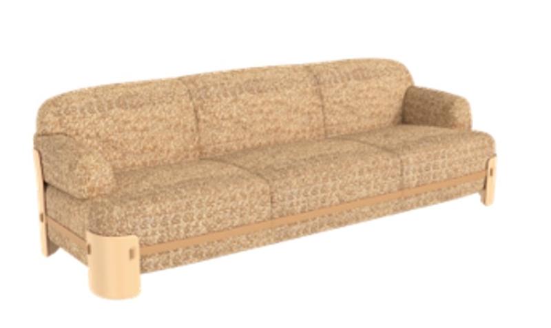 Signature Collection – Cristián Mohaded 設計–AVENTURA沙發，1,910,000元。（Louis Vuitton提供）