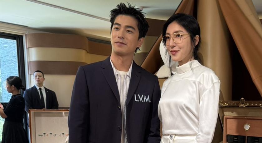 《不良執念清除師》母子檔戲外合體！楊謹華秀美背拎紅鱷魚包吸睛