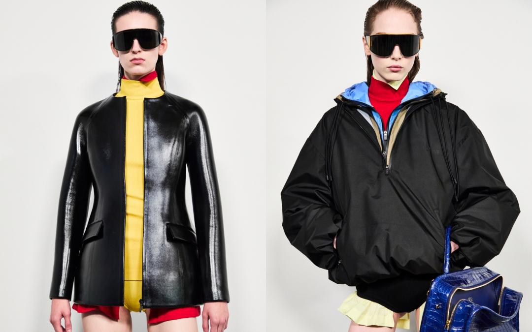 無論是從潛水造型延伸而來的設計，或是機能服飾，都呼應本季強調性感健美體態的核心主軸。