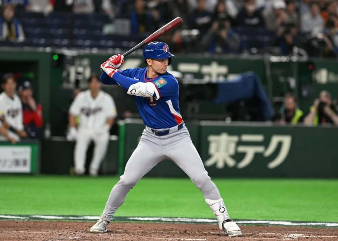 費爾柴德在今年WBC代表台灣出賽表現亮眼。（翻攝自instagram）