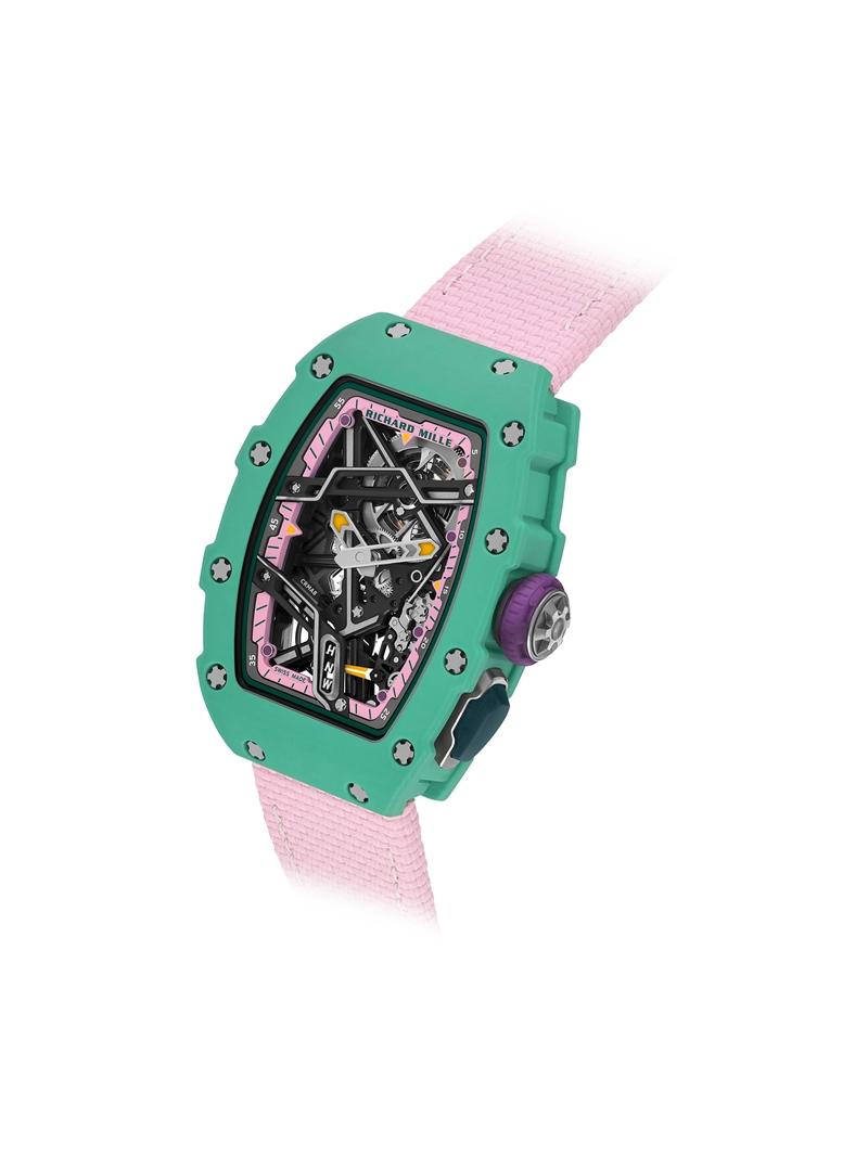 RICHARD MILLE RM 07-04自動上鍊運動腕錶。（RICHARD MILLE提供）