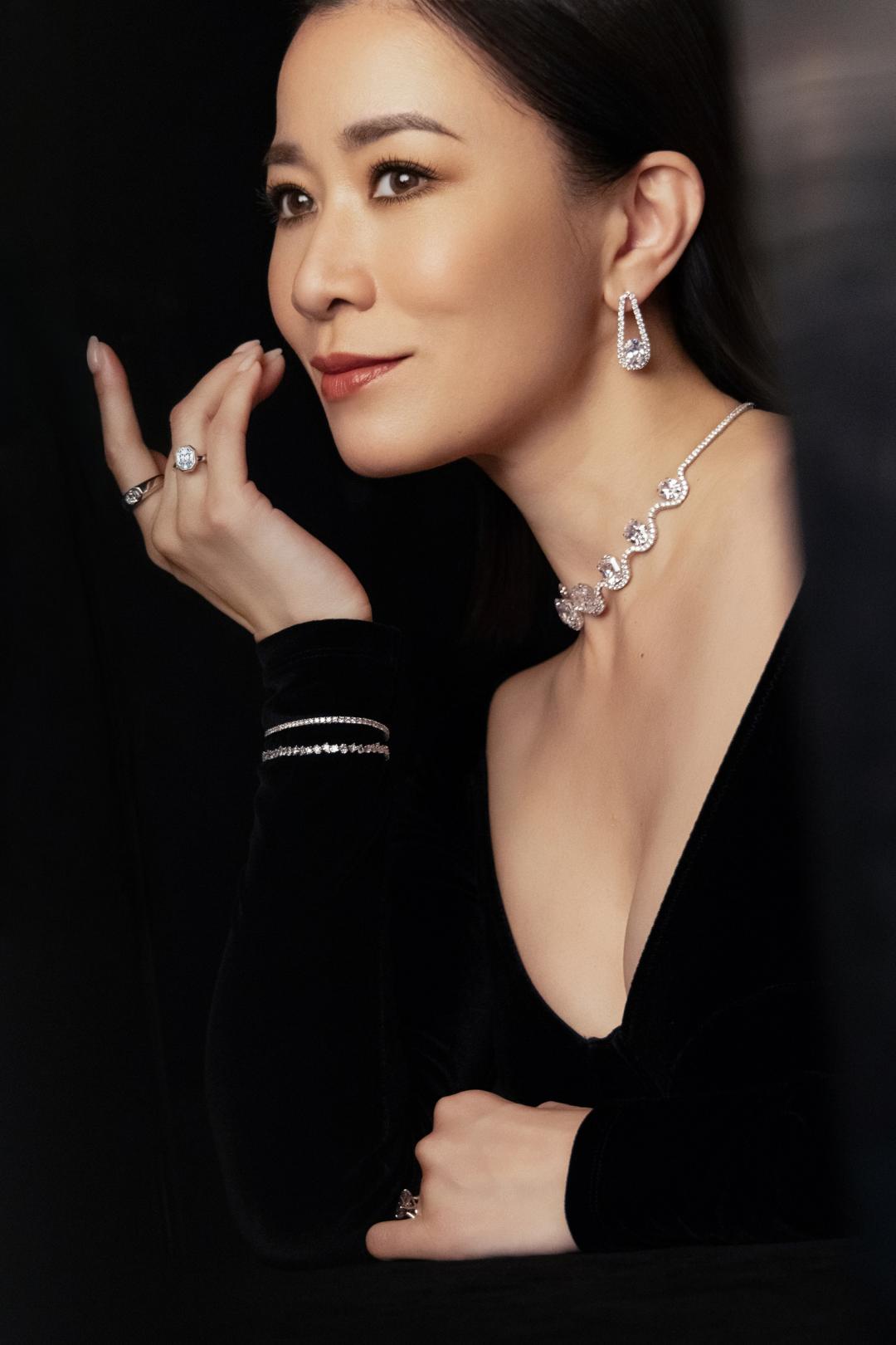 佘詩曼成為Swarovski全新代言人。(Swarovski提供)