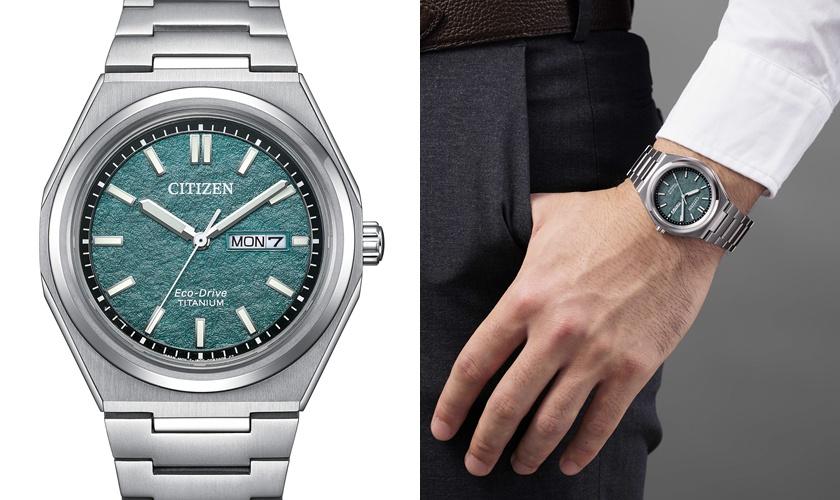 CITIZEN Zenshin系列光動能超級鈦AW0130-85X錶款，17,800元。