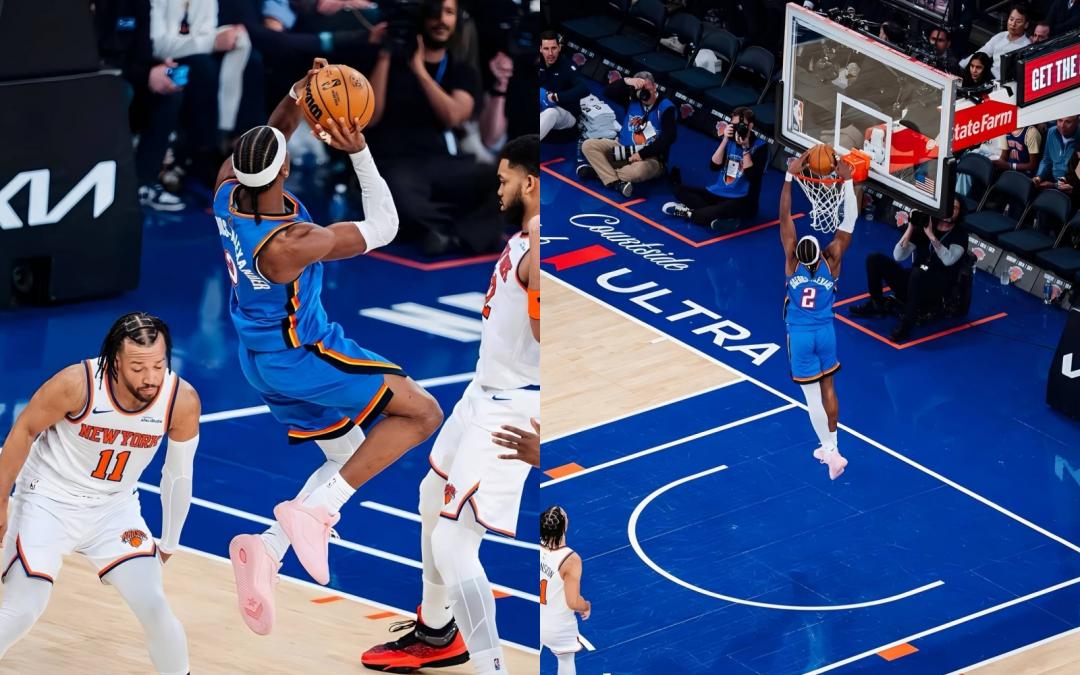 SGA在場上的卓越掌控力與爆發力，讓他成為雷霆衝擊戰績的關鍵球員。