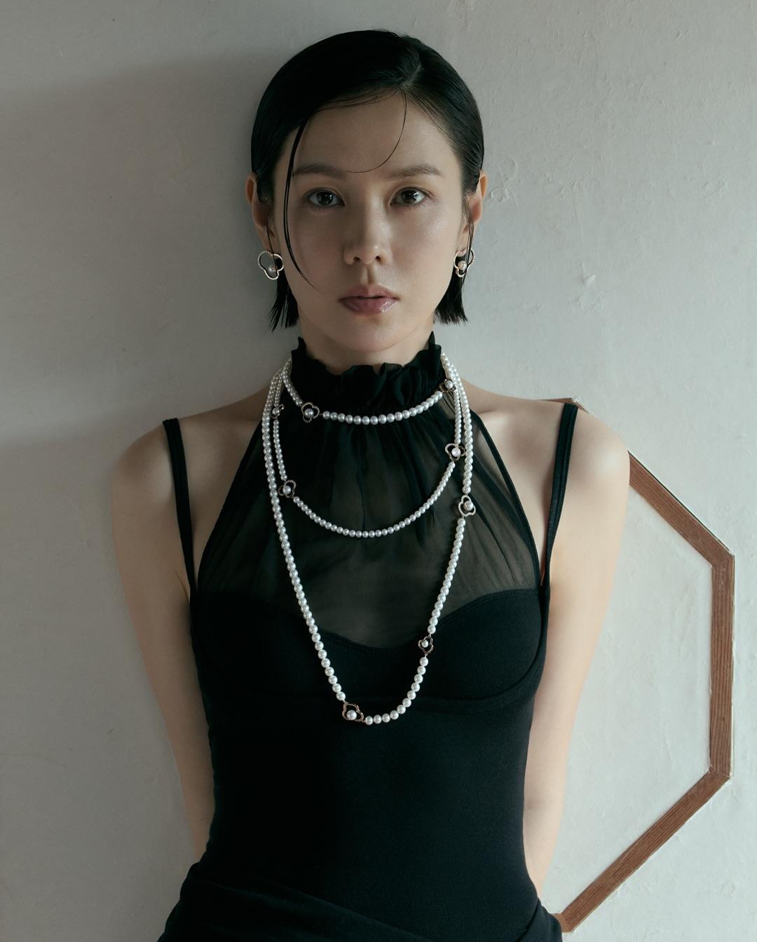 孫藝真拿下TASAKI首位韓國品牌大使。（TASAKI提供）