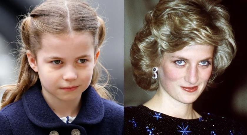 夏綠蒂公主與黛安娜王妃。(翻攝自IG)