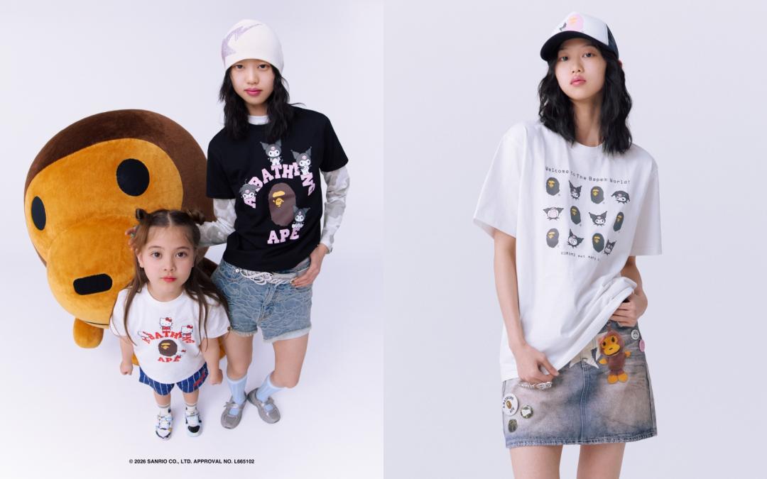 百搭的T-Shirt是聯名系列必收單品之一。