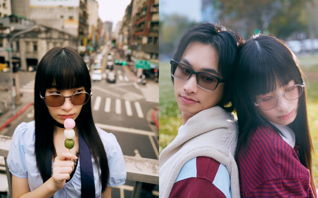 調光變色鏡片推出鐵霧灰、拿鐵棕、森林綠三種色選，能依環境紫外線強度自動調整深淺，室內呈現清透明亮，陽光下轉為深色鏡片，售價NT$3,000元。