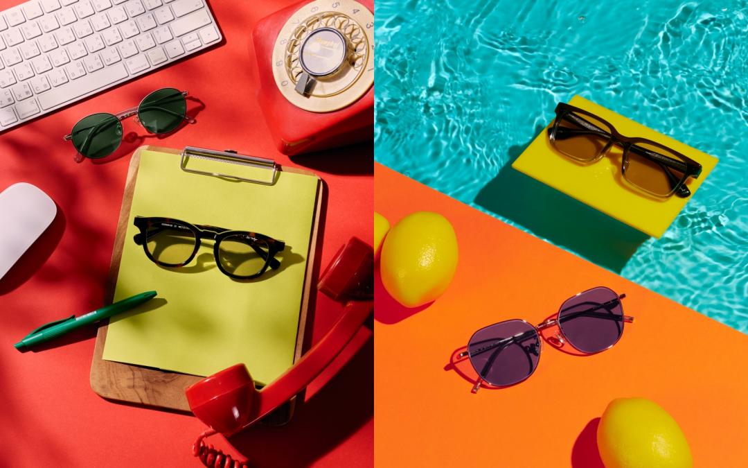 OWNDAYS推出繽紛染色鏡片可供時尚迷搭配，售價NT$1,000元。