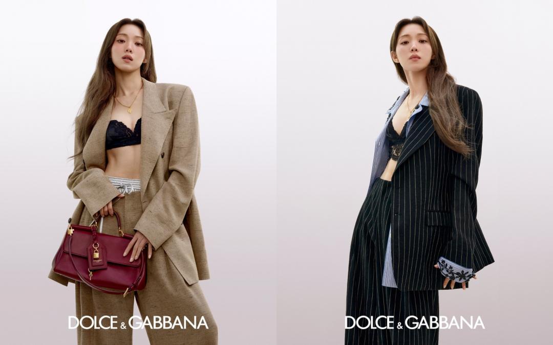 模特兒出身的李聖經，在鏡頭前呈現超模般的強大氣場。