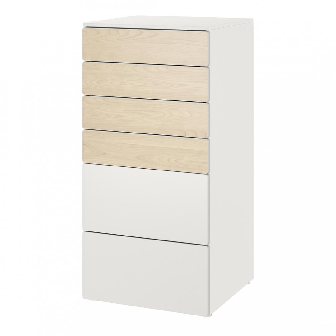 SMÅSTAD/PLATSA抽屜櫃，原價6,450元，特價6,050元。(IKEA提供，以下同)