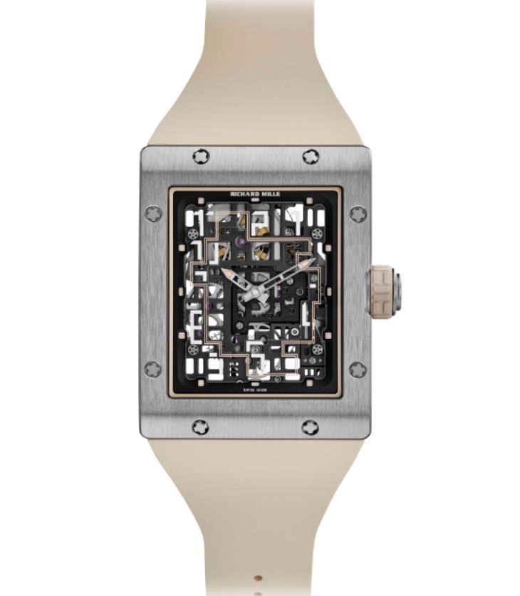 RICHARD MILLE RM 16-02超薄自動上鍊腕錶，五級鈦合金錶殼，價格店洽。