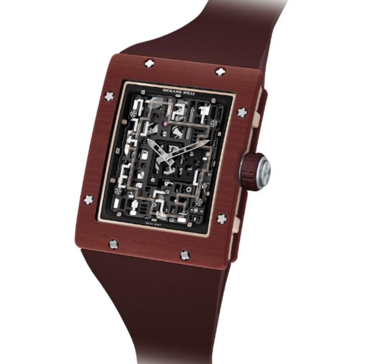 RICHARD MILLE RM 16-02超薄自動上鍊腕錶，赤陶色Quartz TPT®石英纖維錶殼，價格店洽。