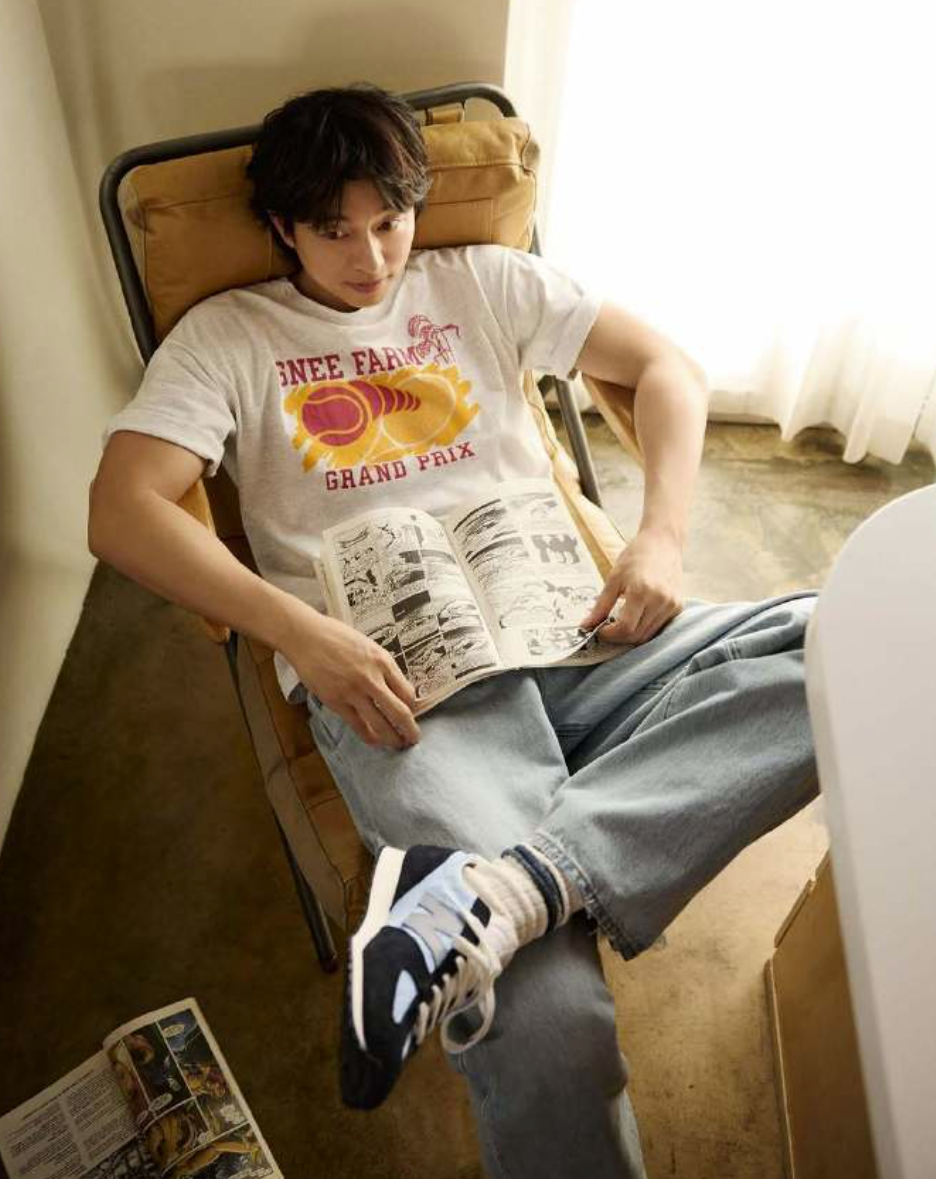 孔劉為New Balance拍攝全新形象廣告。(翻攝自IG，以下同)