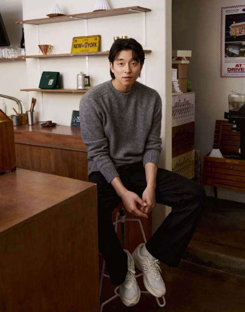 孔劉展現New Balance的百搭特色。