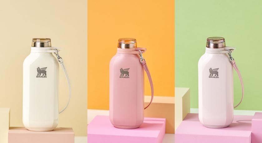 美國爆紅保溫瓶Stanley新款更輕盈防漏!背帶自由拆卸 水壺秒變手拿包 美國爆紅保溫瓶Stanley新款更輕盈防漏!背帶自由拆卸 水壺秒變手拿包