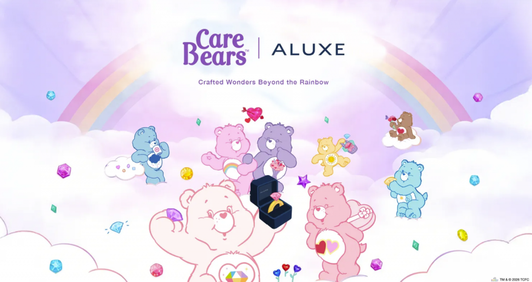 Care Bears每一隻小熊有獨特的顏色與肚皮圖案，圖案代表其專屬能力與個性。(ALUXE提供，以下同)