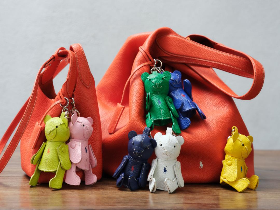 Polo Play小熊掛飾，售價NT$5,880～NT6,880元。
