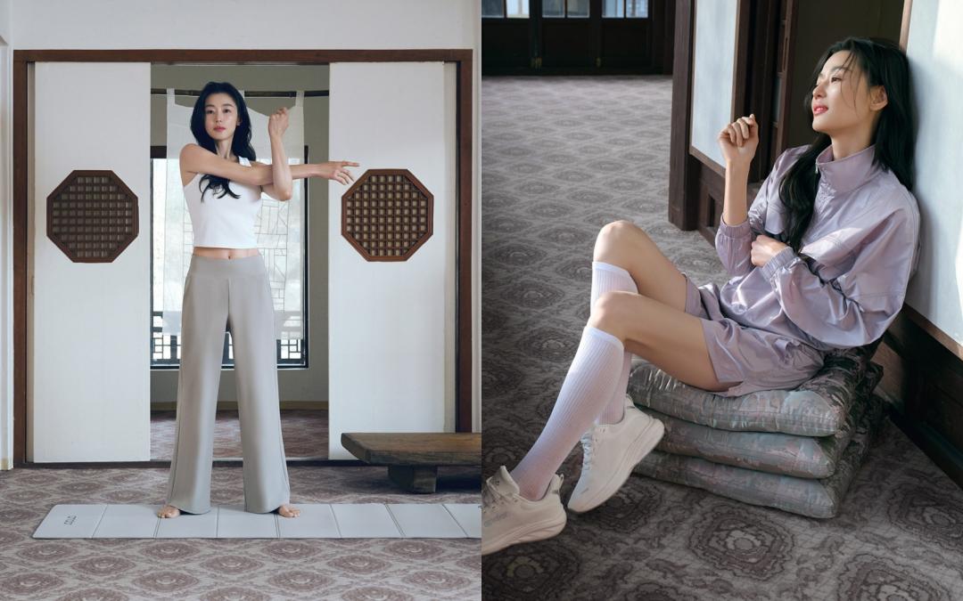 運動造型搭配長褲或是機能外套，也能穿出時髦有型。