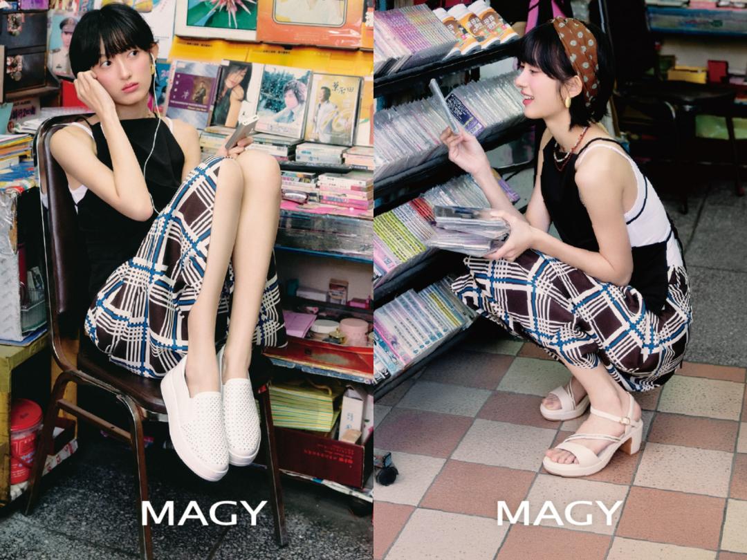 百貨女鞋業績霸主MAGY水果攤拍台灣感性！專為台灣人腳型打造久走舒適鞋