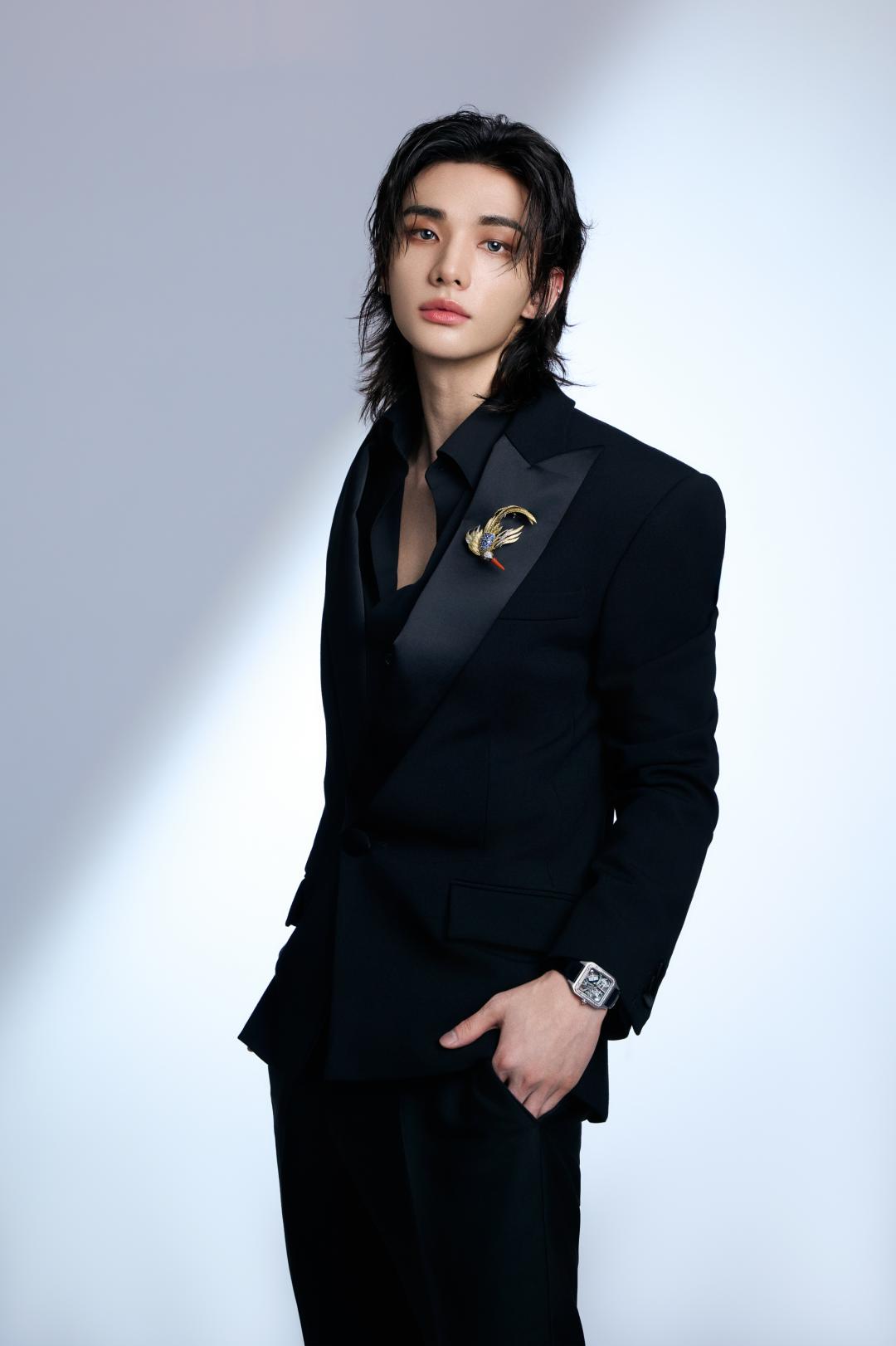 Stray Kids鉉辰特地來台出席卡地亞活動。