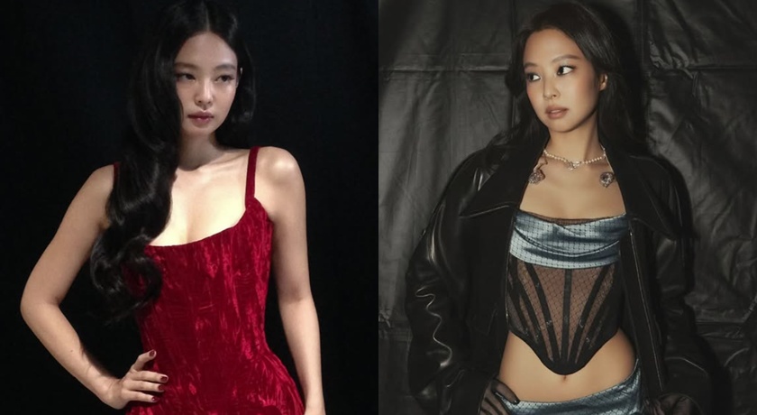 Jennie穿超短上衣「紅繩束胸」炸出好身材！一收工立刻變臉 真面目遭瘋傳