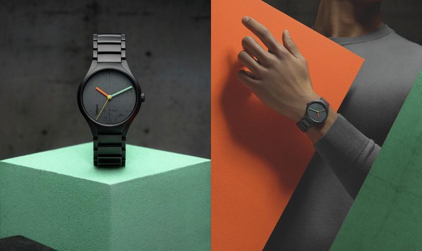 RADO True真我系列腕錶 x Les Couleurs特別版象牙黑腕錶，86,200元。