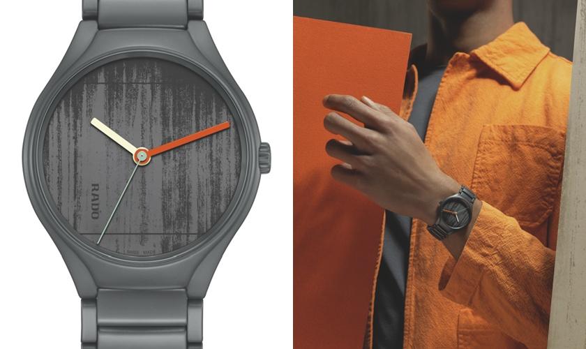 RADO True真我系列腕錶 x Les Couleurs特別版象牙灰腕錶，86,200元。