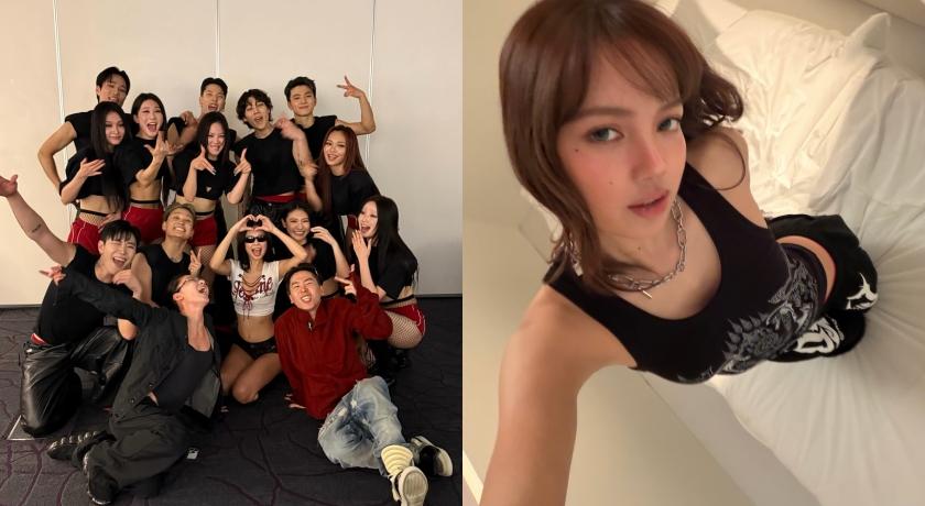 Lisa為宣傳自家品牌搞「下衣失蹤」！一畫面讓粉絲搶當她的狗