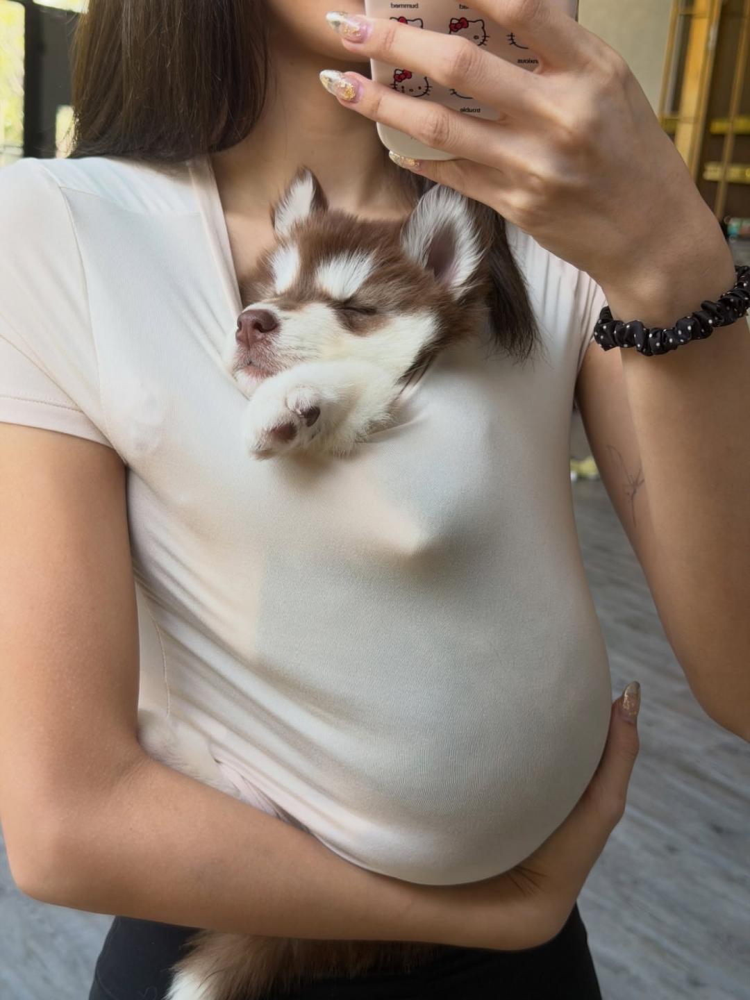 其中一張照片，意外引爆粉絲們討論熱潮，紛紛舉手報名想當Lisa的狗！