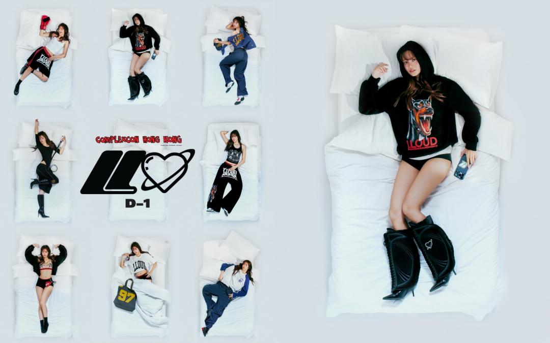 Lisa近日積極宣傳自家LLOUD服飾系列。