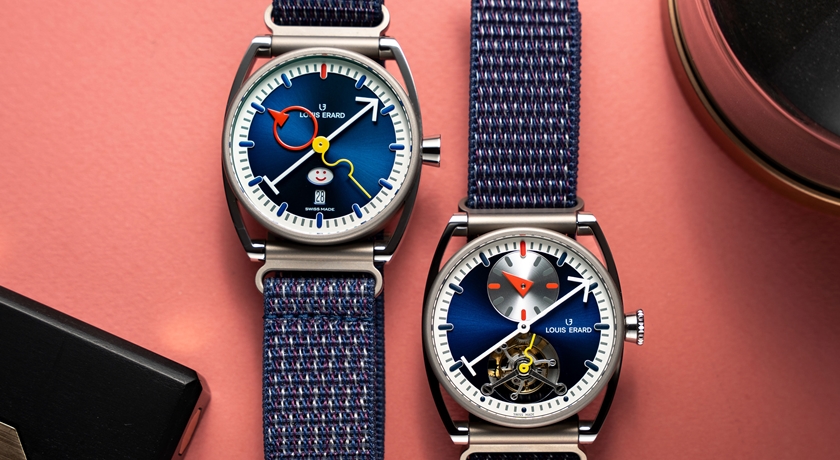 讀時看到笑臉心情都好起來！Louis Erard攜Alain Silberstein推雙錶登場