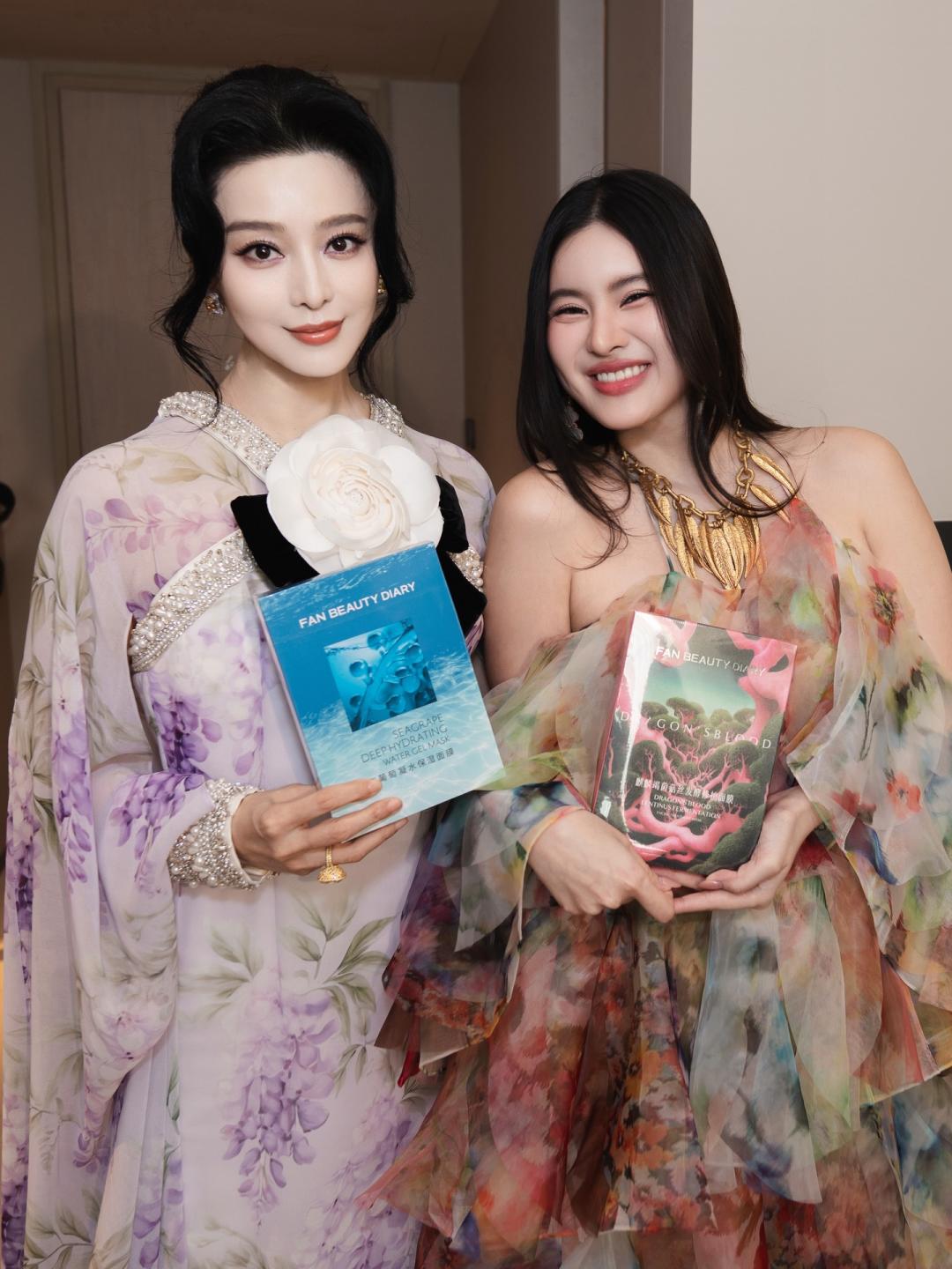 會後同框泰國名媛Somrutai Rattanawaraha。（翻攝自instagram）
