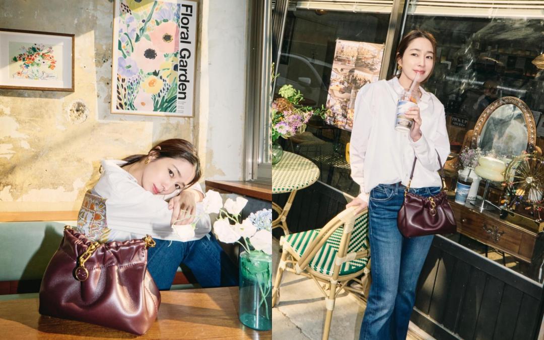 切換工作模式時，李珉廷也能輕鬆駕馭都會幹練風格。