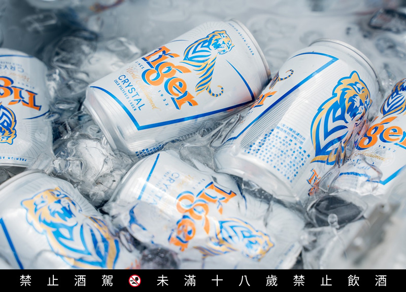 冰涼清爽的虎牌啤酒是熱血球賽的最佳夥伴，今年冠軍隊伍更有機會直飛美國一圓NBA夢。（虎牌啤酒提供）