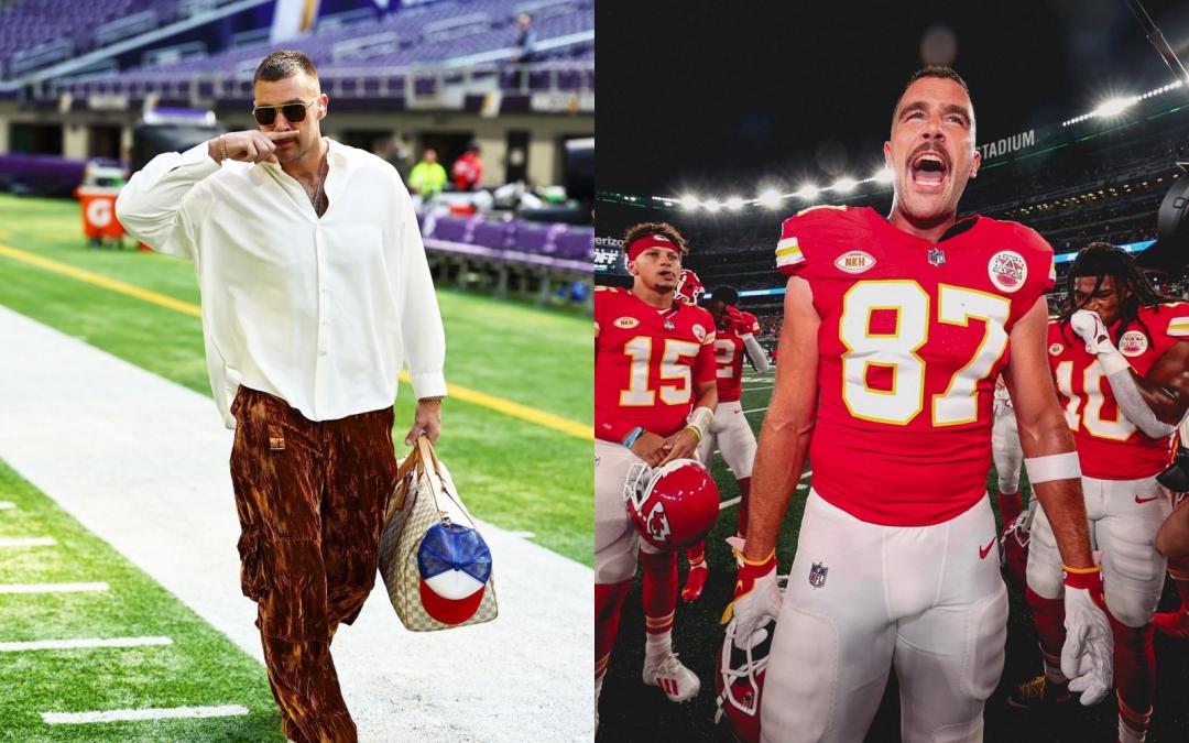 不只如此，他開創了「球場入場穿搭」文化，每每都是球隊入場焦點人物之一。