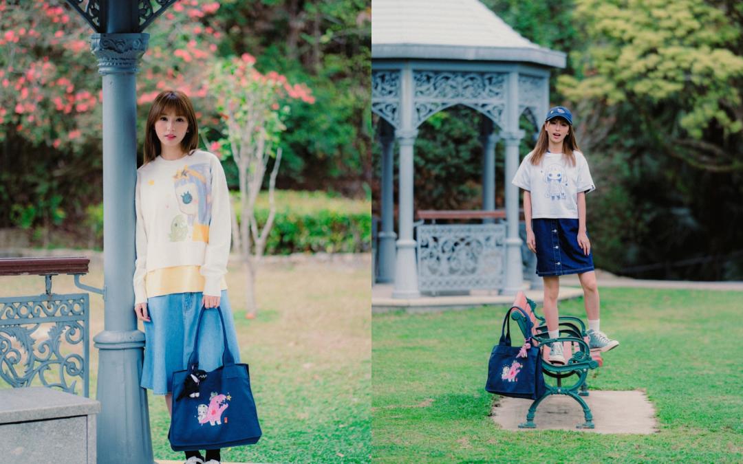 SPORT b.ＸJessica Ng聯名系列，以寬鬆輪廓穿出春日輕柔美感。