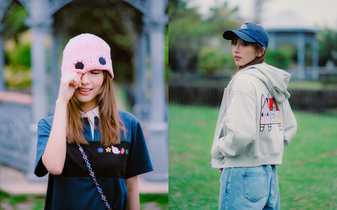 SPORT b.ＸJessica Ng聯名系列以經典百搭單品為主軸，融入插畫元素碰撞出新火花。