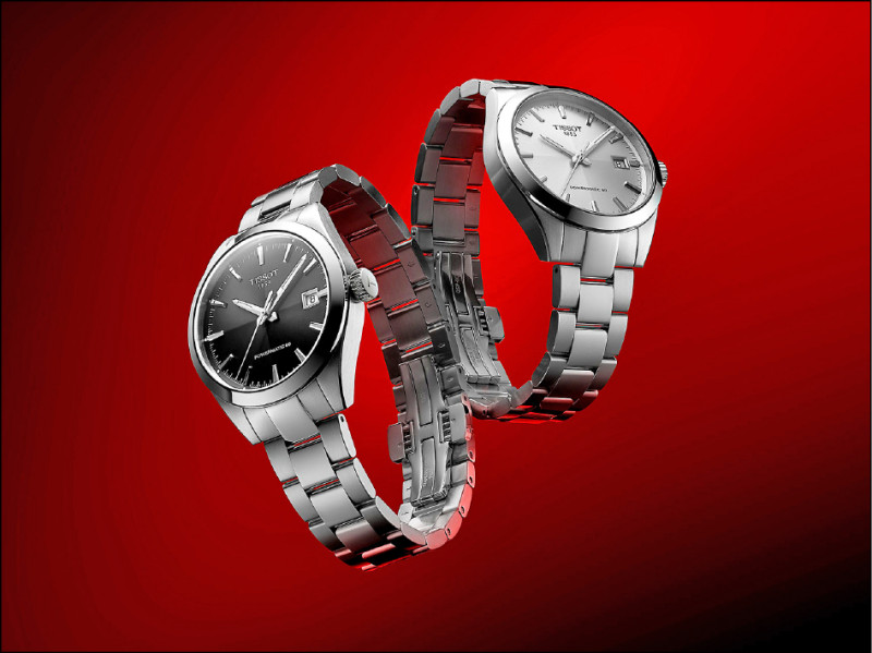 Gentleman紳士系列黑色款（圖左）、銀色款（圖右），各24,800元。