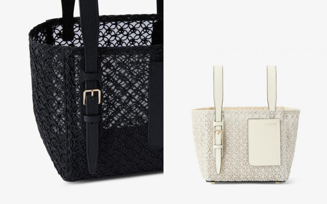 Soft Bucket蕾絲工藝包，售價NT$66,350元。