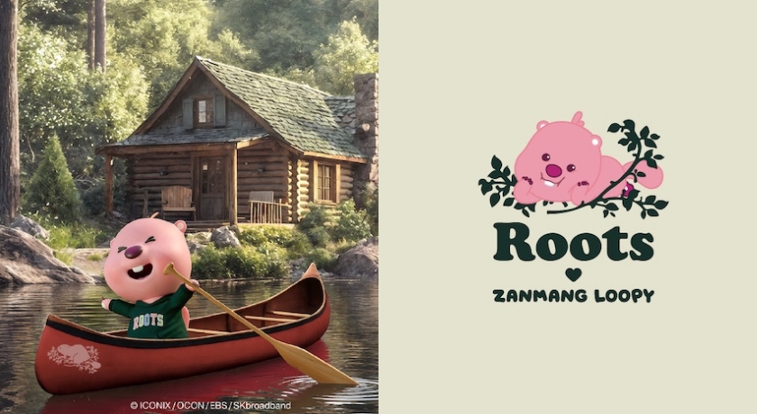 Roots聯名LOOPY萌翻登場！Gen Z最愛迷因萌寵韓國小海狸爆紅