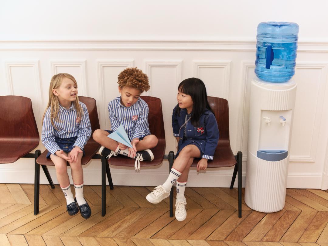 兒童節最萌穿搭！MAISON KITSUNÉＸBONPOINT小狐狸學院風童裝登場