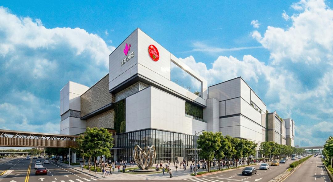 台中市漢神洲際百貨四月十日開幕，各百貨公司正向看待。（漢神洲際提供）