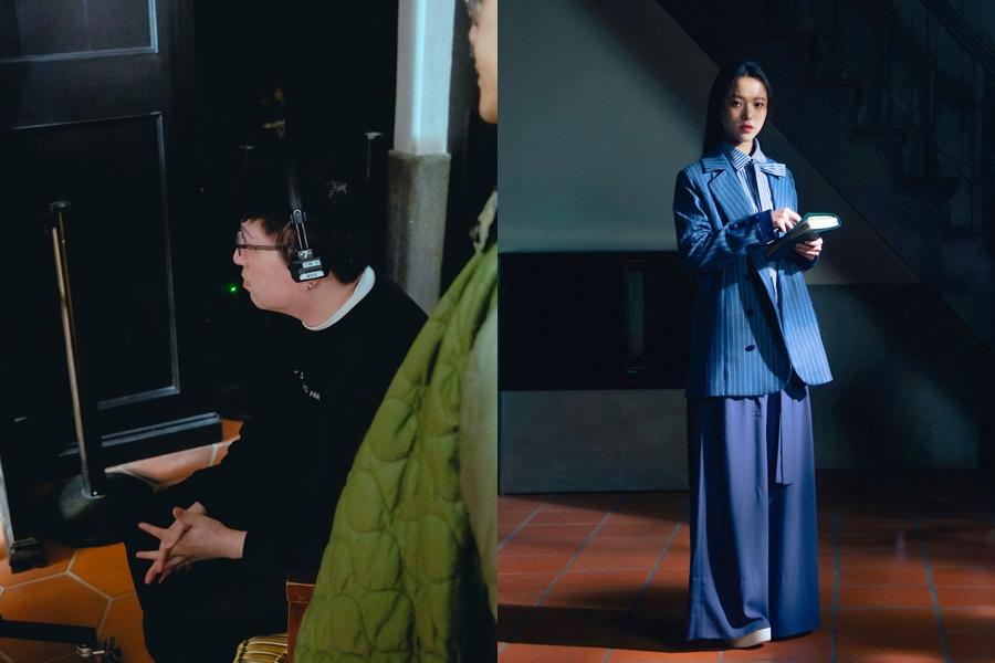 台灣設計師詹樸近年以影像形式延伸創作，本季更邀新生代演員項婕如（右）一同建構奇幻時裝世界觀。