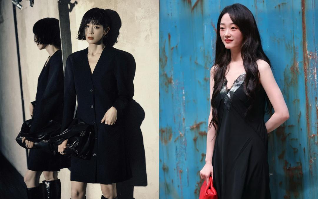 張鈞甯、李瑜美皆以黑色造型出席觀秀。